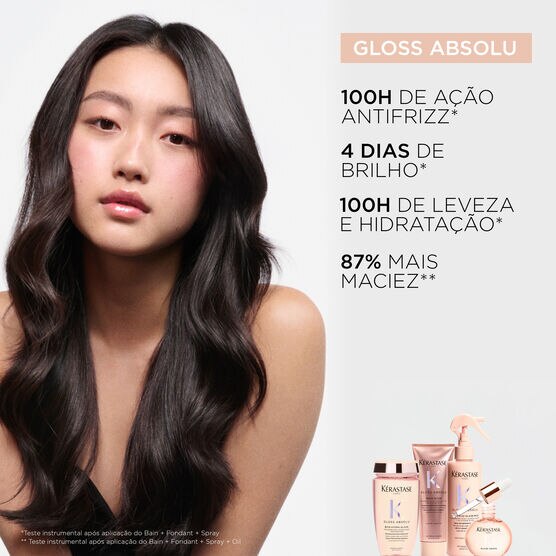 Spray Travel Size Kerastase Gloss Absolu Anti-Frizz Glaze Milk